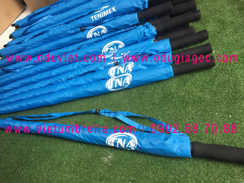 xưởng sản xuất ô dù cầm tay in logo quảng cáo